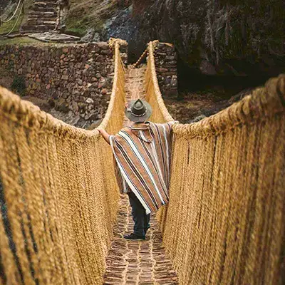 Qeswachaka Inca Bridge and 4 Lakes Tour